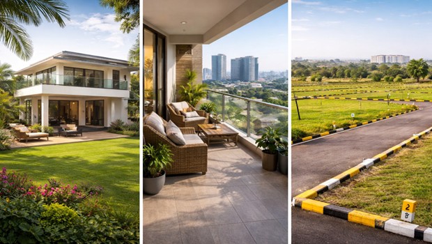 Luxury Villas Hyderabad - Duplex Triplex 4BHK Independent Villas